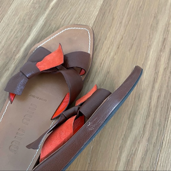 miu miu Vintage Sandals, 38.5 - Picture 8 of 13